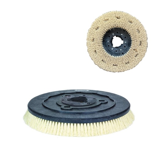 [2316] Cepillo circular 16plg en fibra tampico lechuguilla