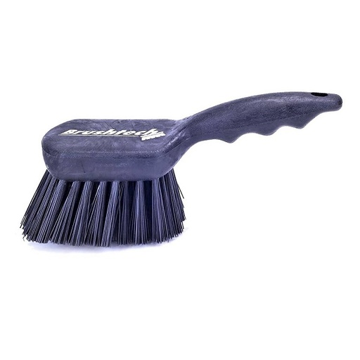 [3102] Cepillo mango corto (escobeta) en poliester negro