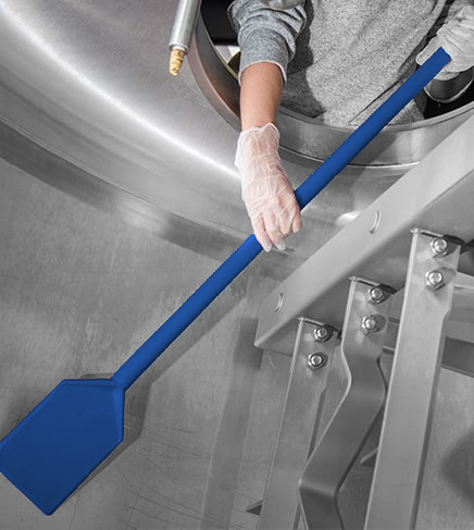 [40353c14] Paleta raspadora larga de nylon 48''  AZUL