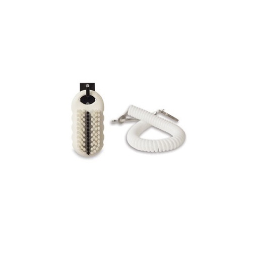 [4931w] Cepillo para uñas kit blanco BRUSHTECH