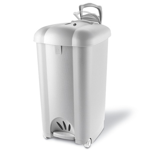 [50130] Basurero con tapadera a pedal Carolina 16 lts