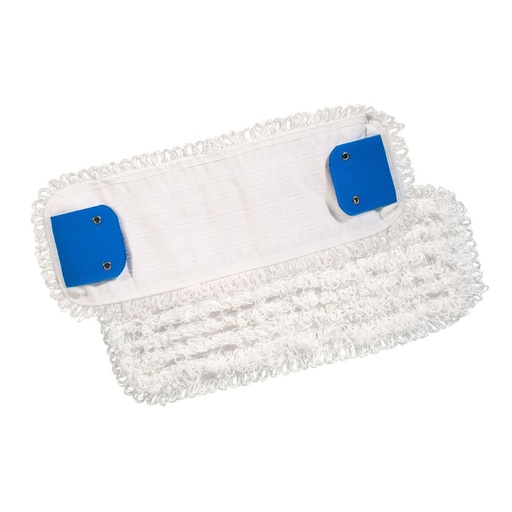 [611d] Mopa microfibra blanca SPEEDY loop end 50 x 16 cm (repuesto)