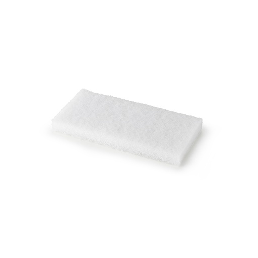 [621] Esponja GLANZ abrasiva 12 x 25 cm blanca