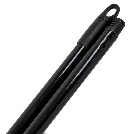 [715] Mango de acero 1.50m negro rosca italiana PROFESIONAL ARICASA
