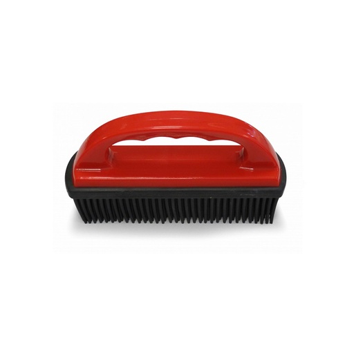 [8112] Cepillo manual de hule para cepillar alfombras y tapiceria