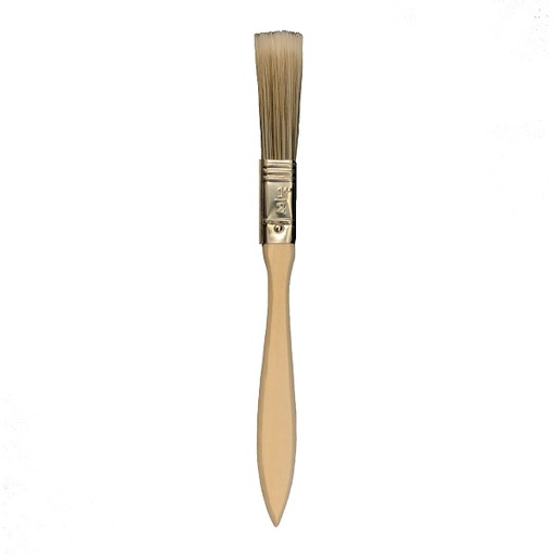 [920005] Brocha Glanz CLASICA mango de madera y fibra poliester 0.5 plg