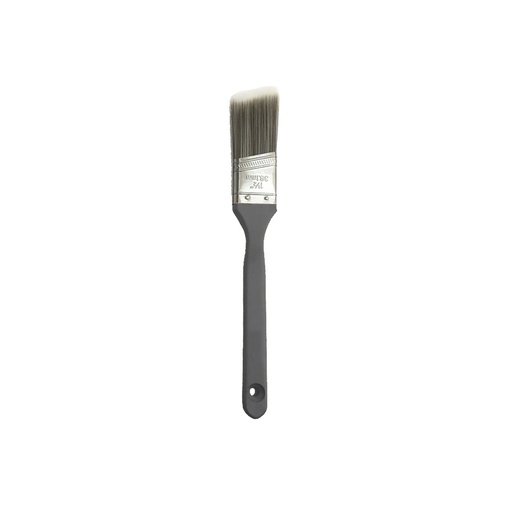 [980015g] Brocha 1.5" GLANZ EXPO angular sintética mango GRIS uso general