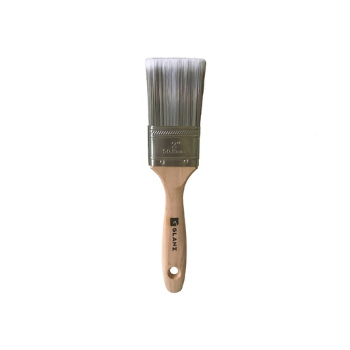 [980020bt] Brocha 2" GLANZ CONTRACT mango madera tipo cola de castor