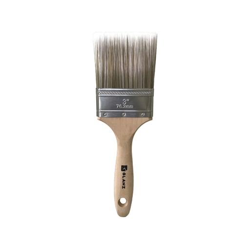 [980030bt] Brocha 3" GLANZ CONTRACT mango madera cola de castor